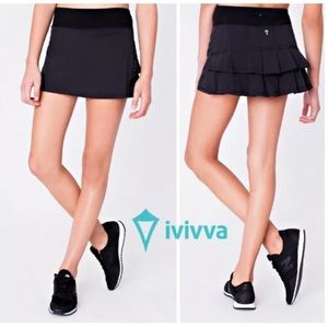 Ivivva size 12 black skirt